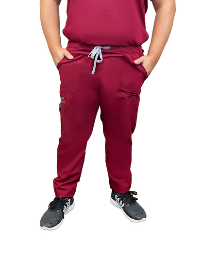 Lavish Scrubs | Men Scrub Bottom | Oxblood Burgundy