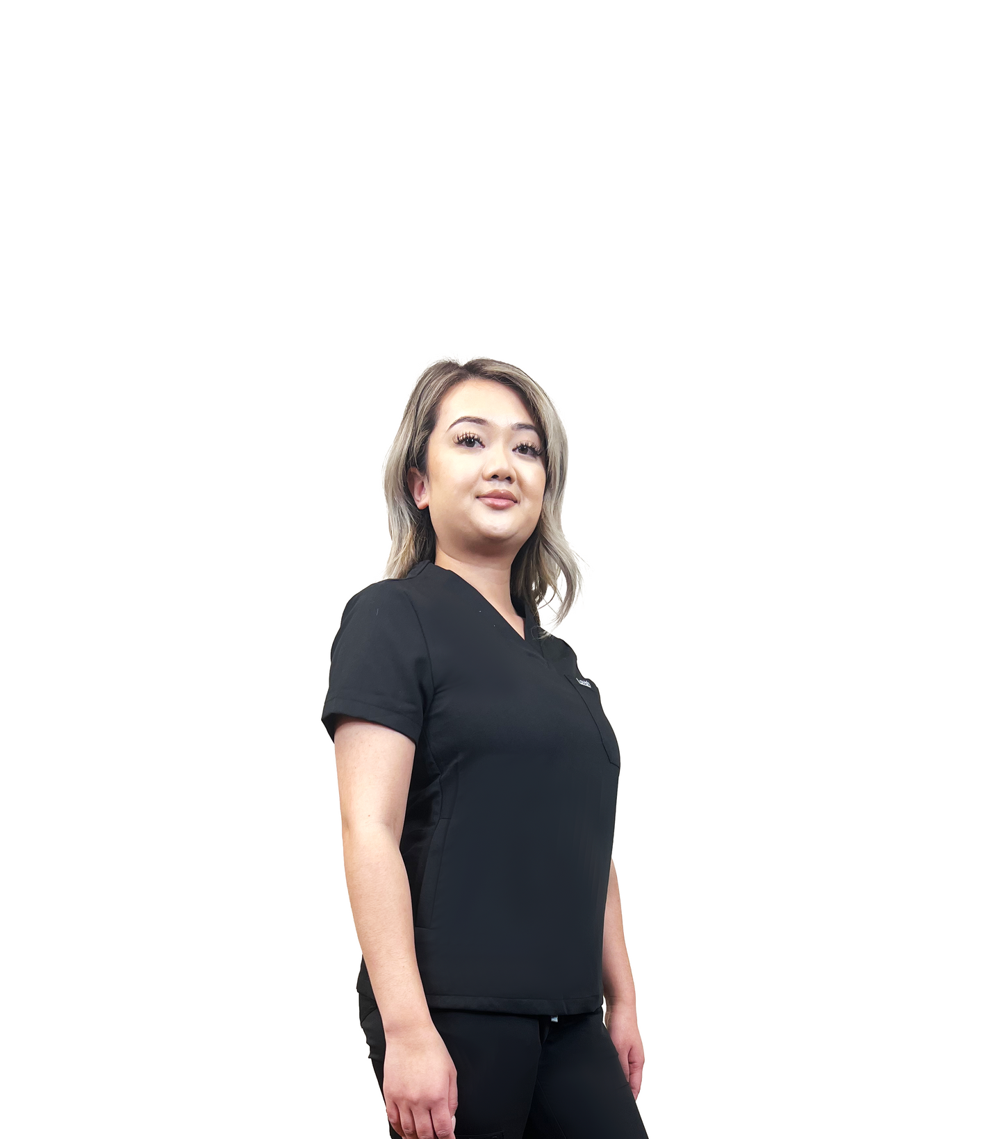 Lavish Scrubs | Women Scrub Top | Crow Black