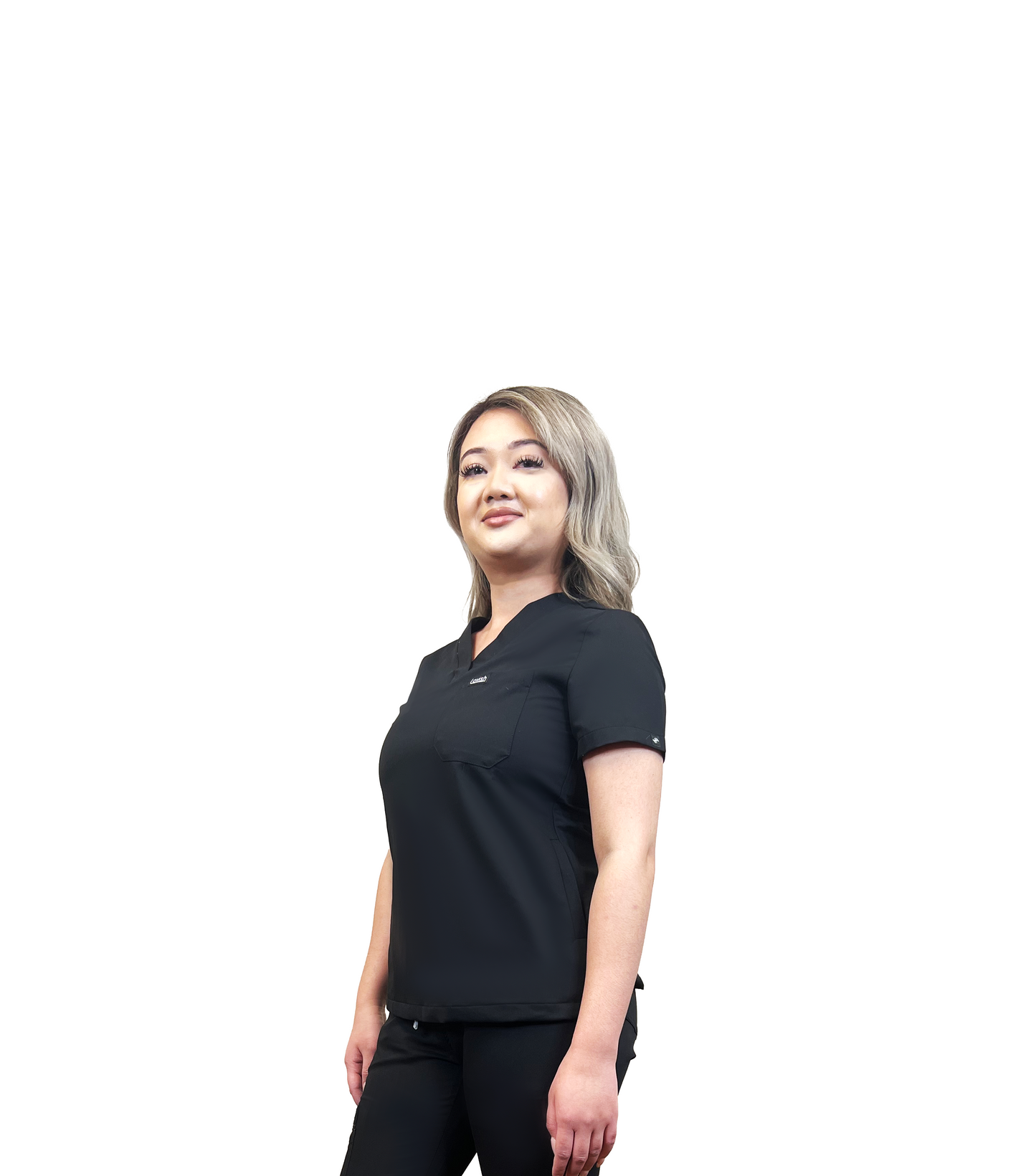 Lavish Scrubs | Women Scrub Top | Crow Black